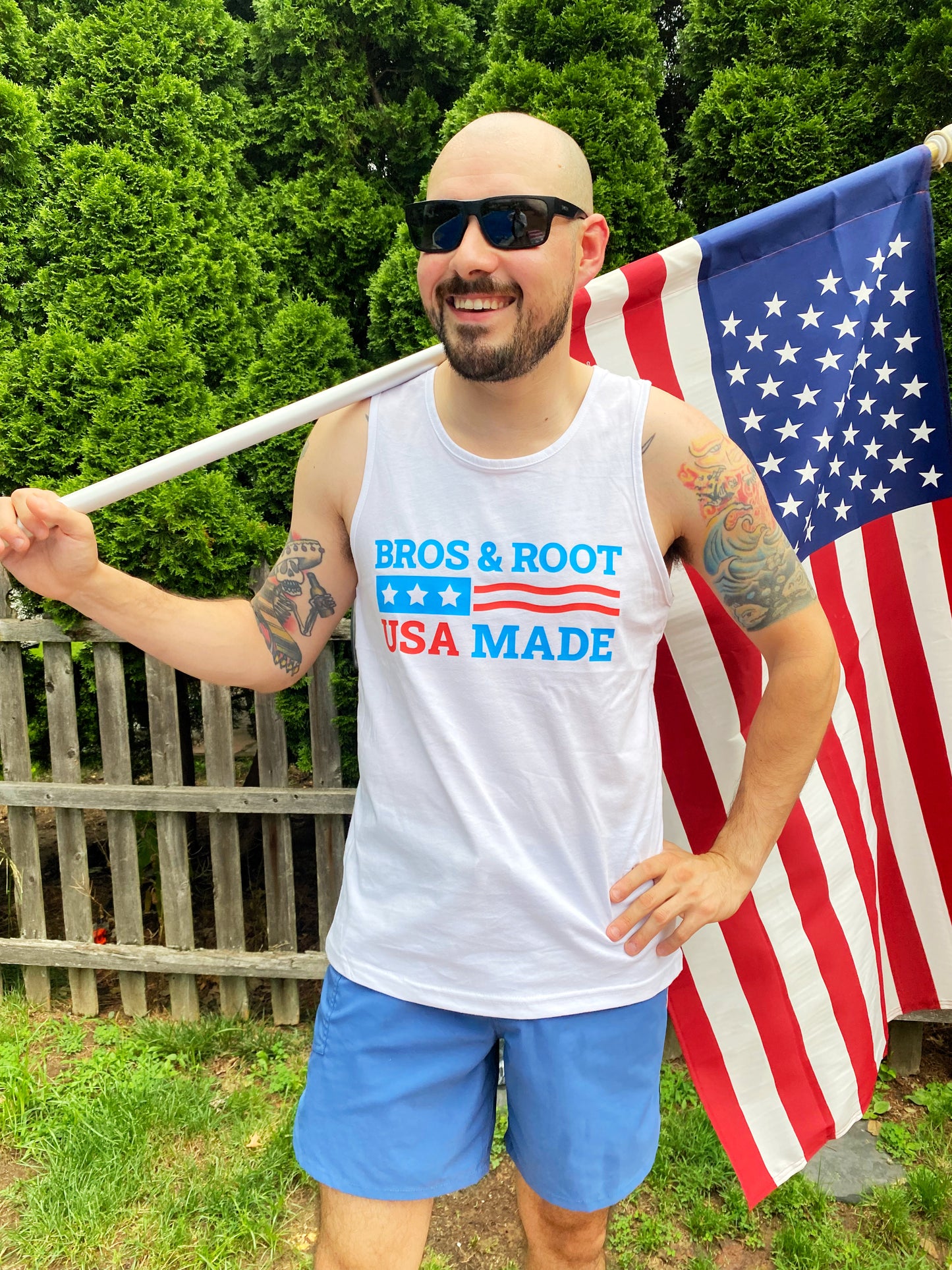 Bros & Root USA Made Tank