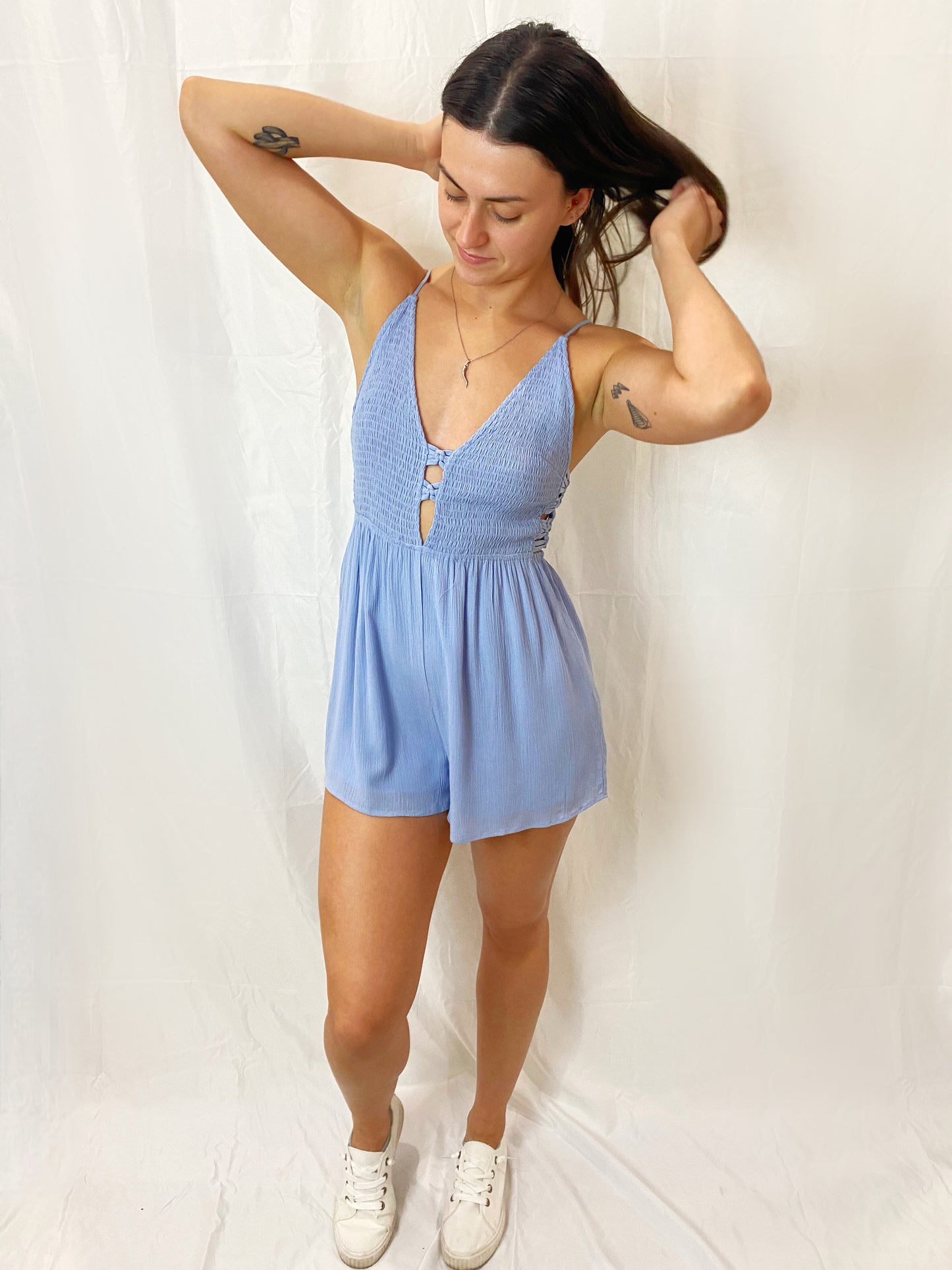 Tie Up Romper