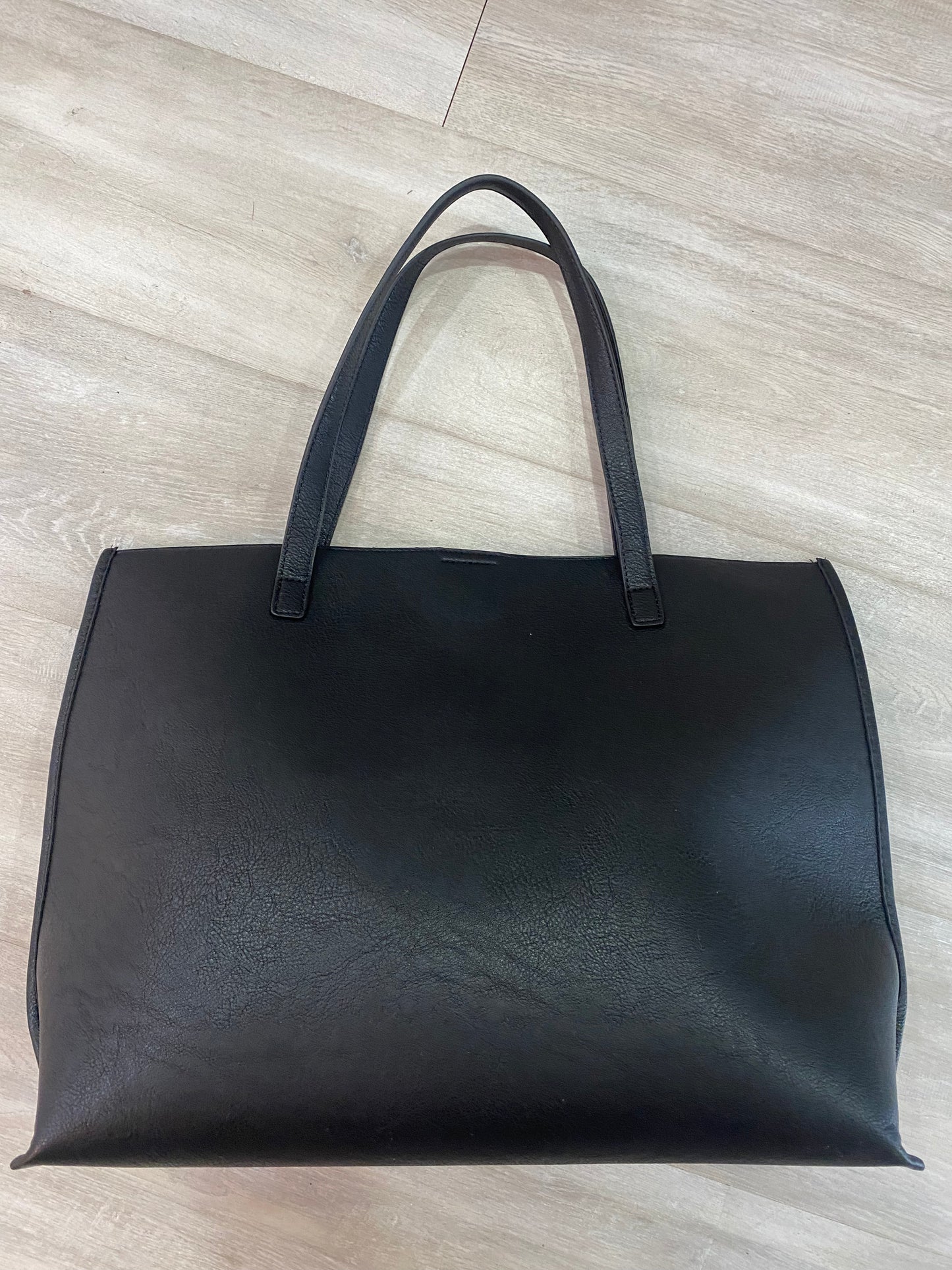 Faux Leather Tote Bag