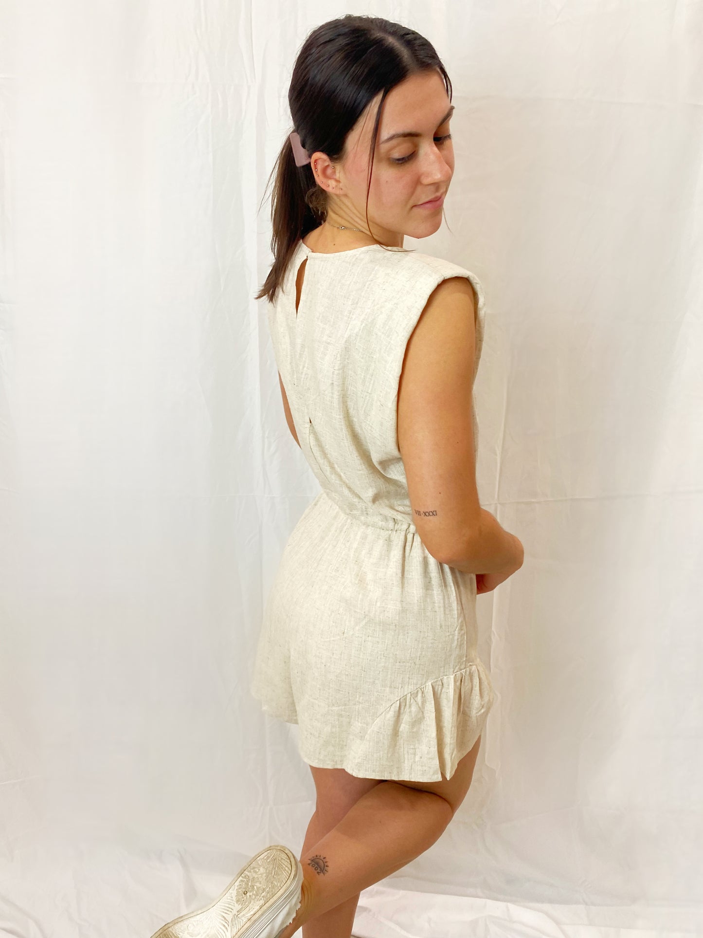 Linen Romper