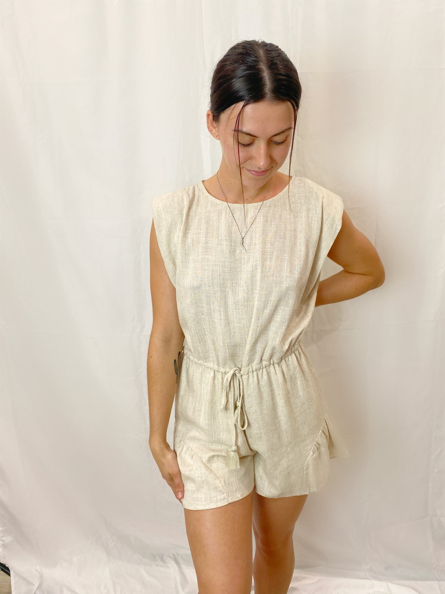 Linen Romper