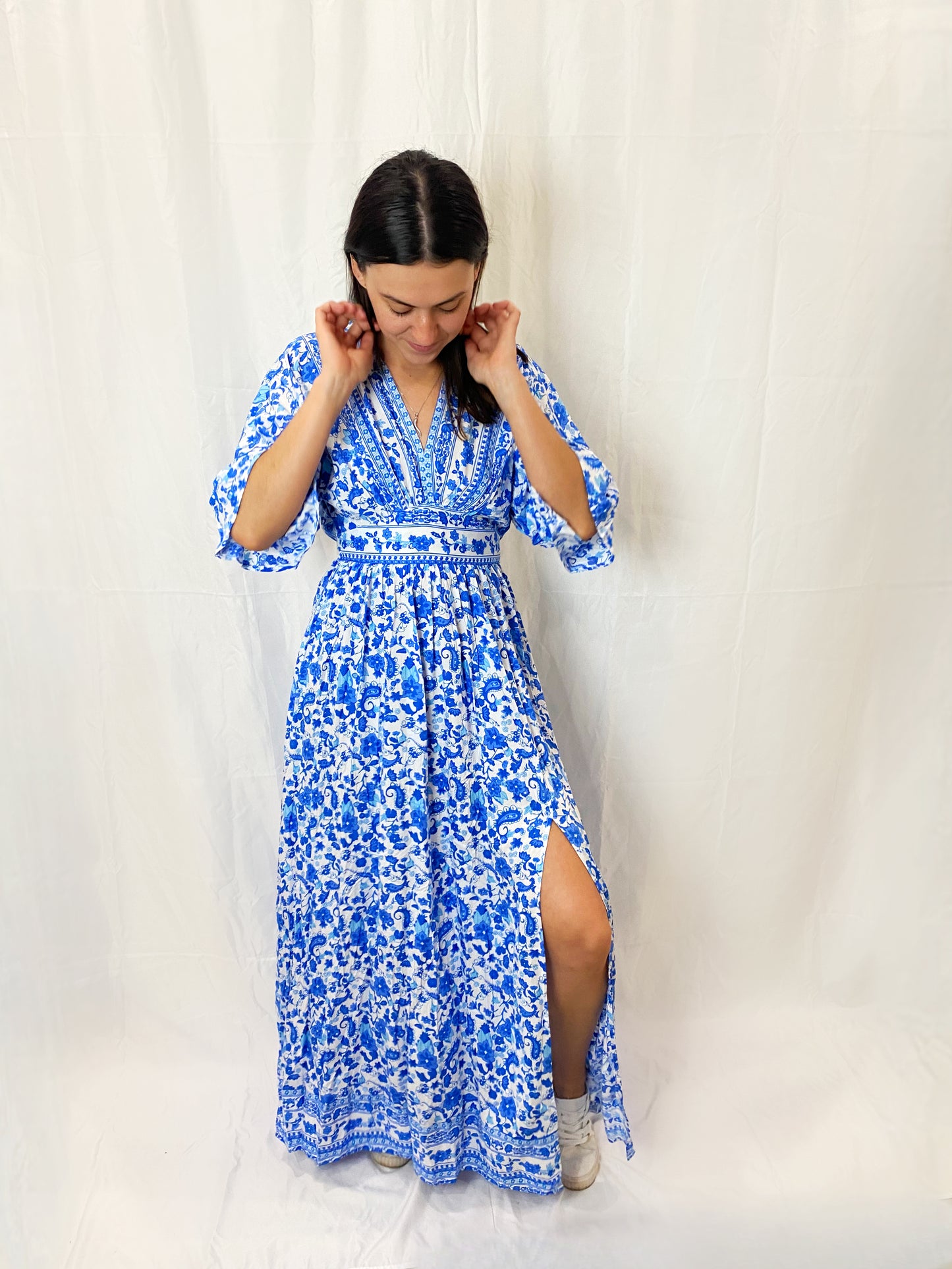 Kimono Maxi Dress