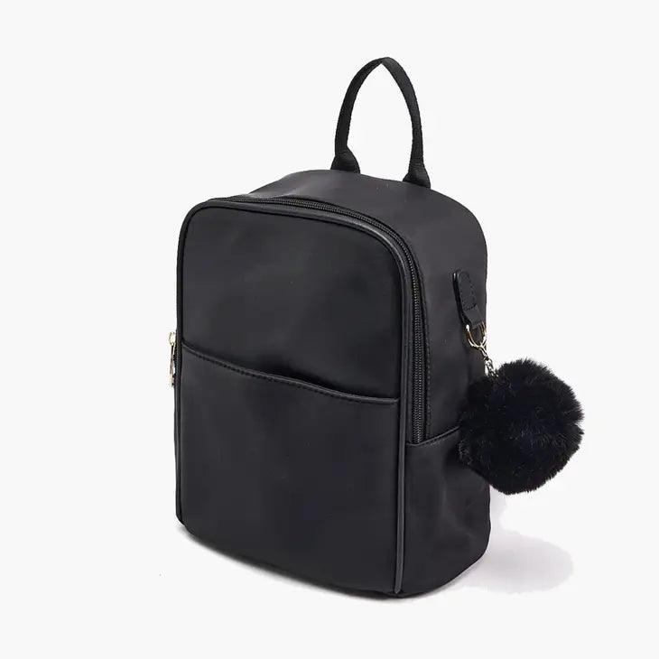 Pom Pom Mini Backpack
