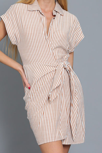 Striped Summer Work Dress