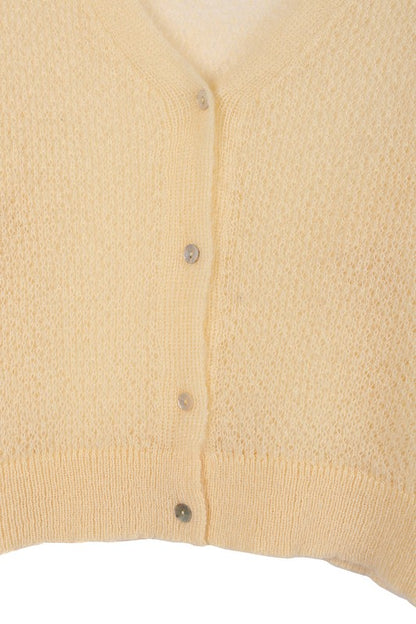 Taylor Wool Blended Cardigan