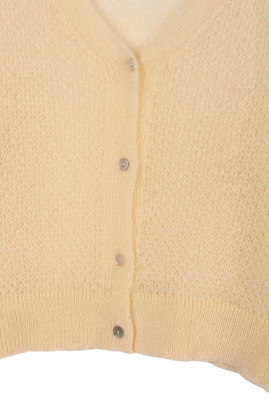 Taylor Wool Blended Cardigan