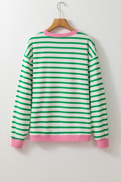 Joy Striped Pullover