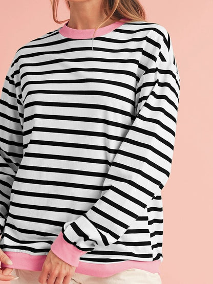 Joy Striped Pullover