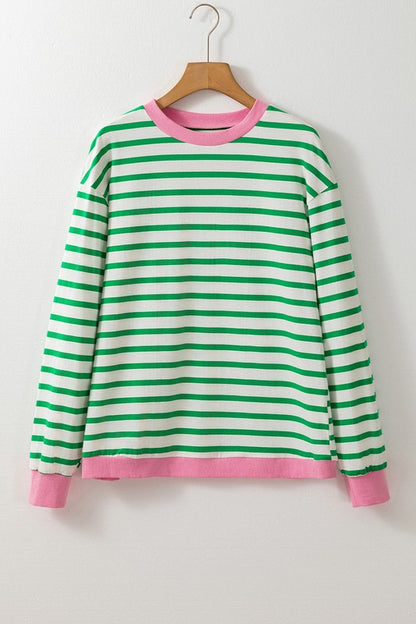 Joy Striped Pullover