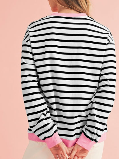 Joy Striped Pullover