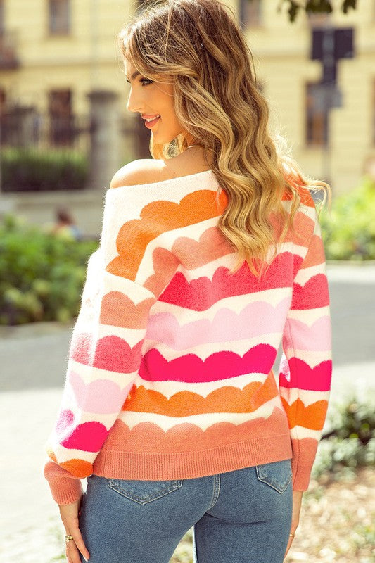 Sunset Oversized Sweater