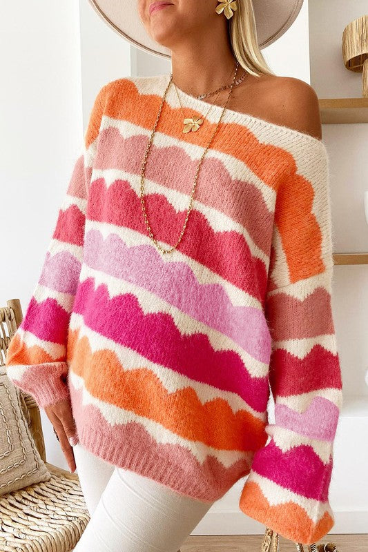 Sunset Oversized Sweater