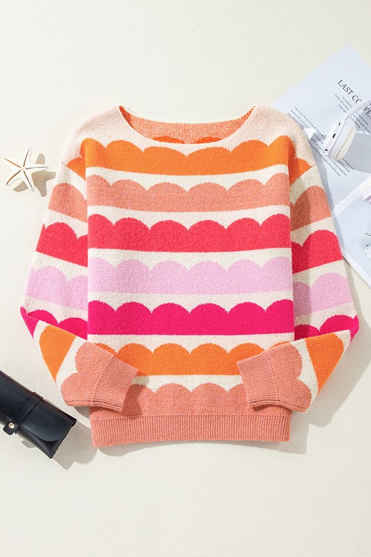 Sunset Oversized Sweater