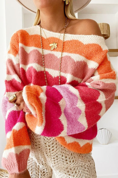 Sunset Oversized Sweater