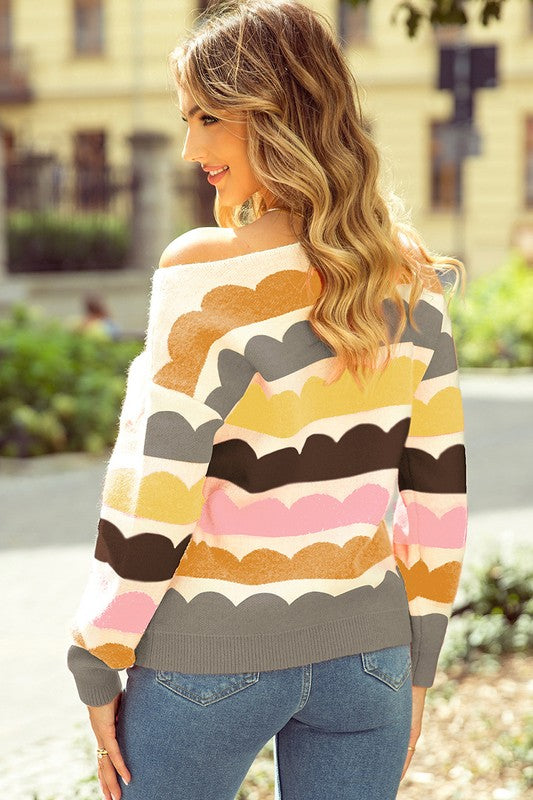 Sunset Oversized Sweater