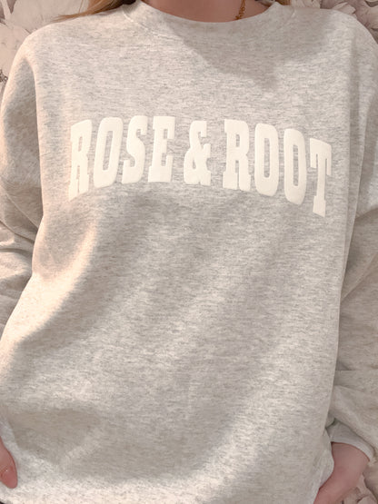 Rose & Root Varsity Sweatshirt