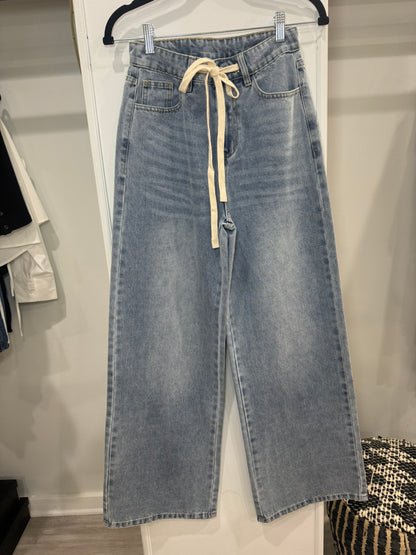 True Tie Front Jeans