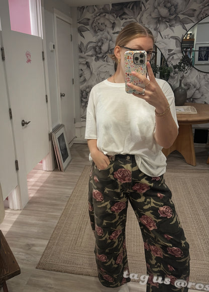 Camo Rose Pants