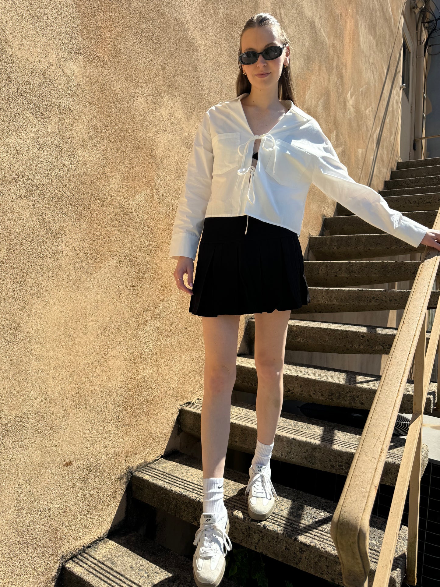 Yale Pleated Skirt