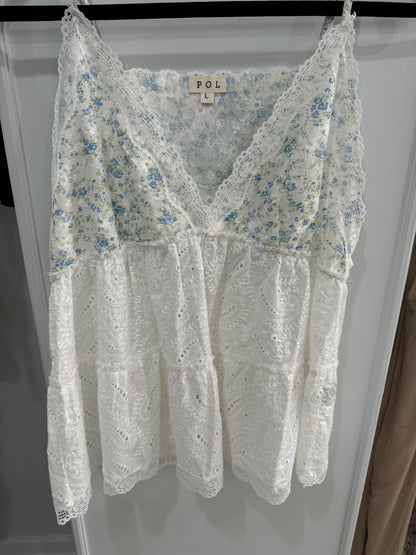 Ivy Eyelet Tank