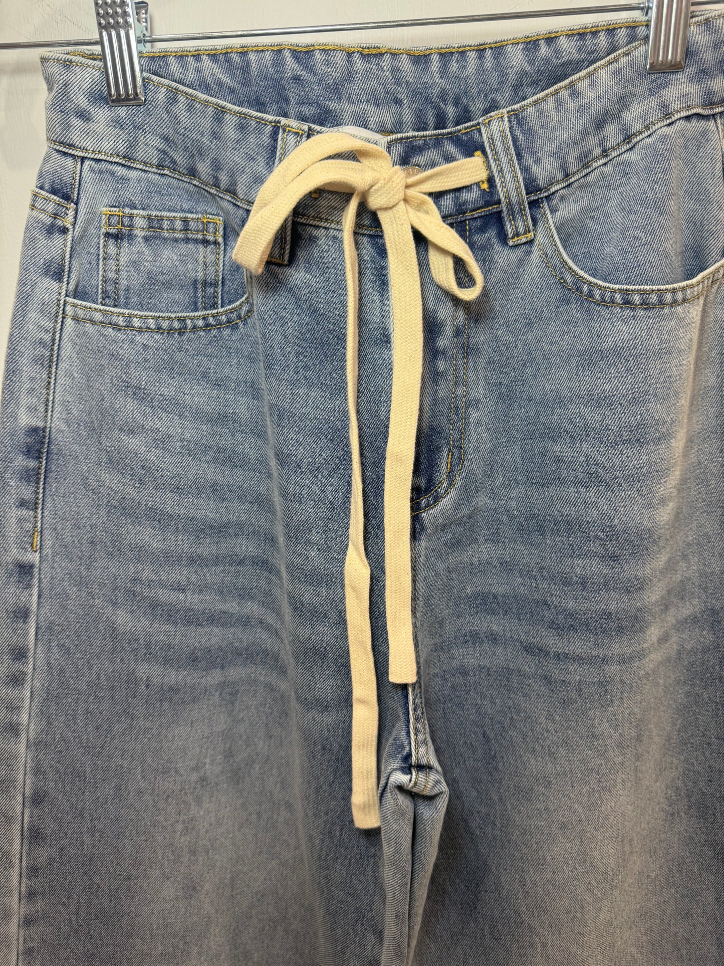 True Tie Front Jeans