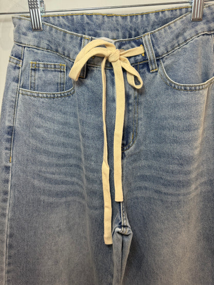 True Tie Front Jeans