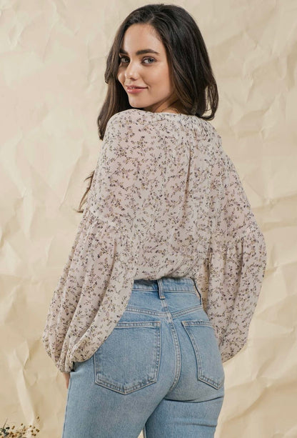 Flowy Floral Blouse