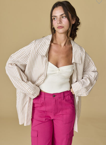 Poolside Button down