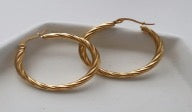 Golden Grace Hoops