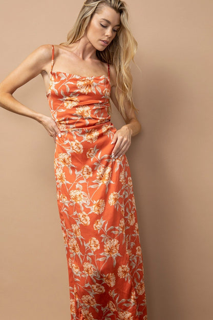 Golden Hour Floral Dress