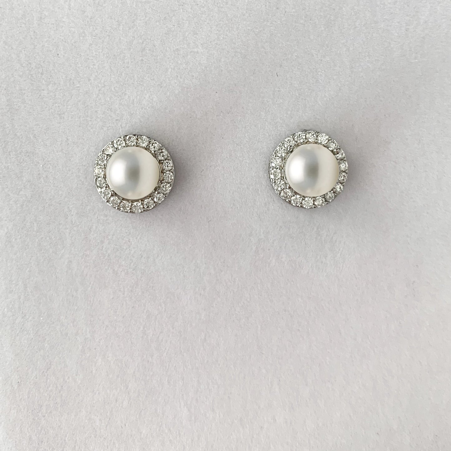 Forever Bride Pearl Studs