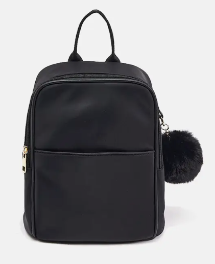 Pom Pom Mini Backpack