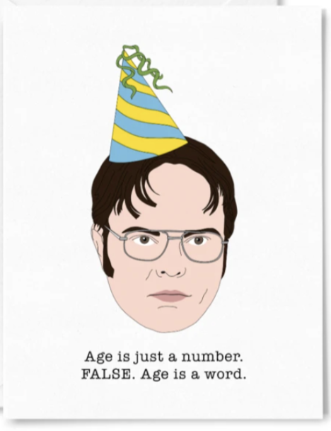 The Office Dwight Birthday Card