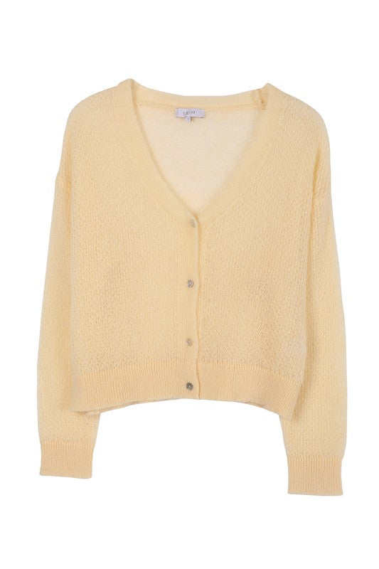 Taylor Wool Blended Cardigan